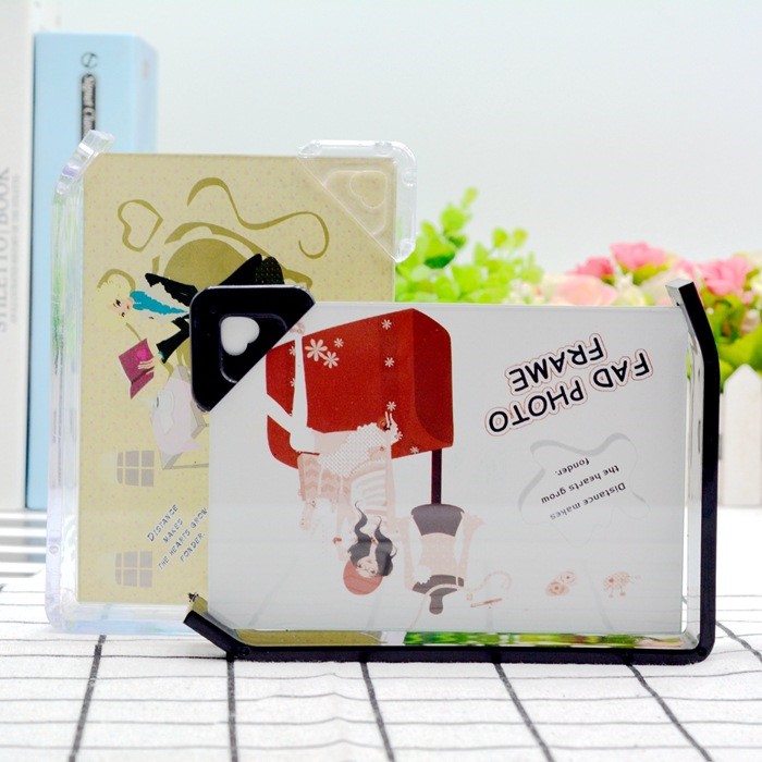 雙面兒童實用相框相架 韓版創(chuàng)意6寸像框 4R大方影樓禮品批發(fā)