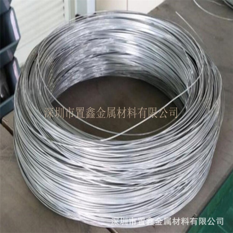 深圳置鑫直銷6061-T6鋁線 6061耐高溫漆包鋁線 軟態(tài)半硬硬態(tài)鋁線