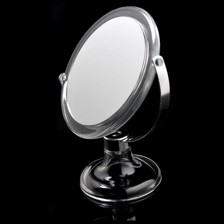 1024透明化妆镜圣诞水晶镜子可旋转有机玻璃ps镜面板加工