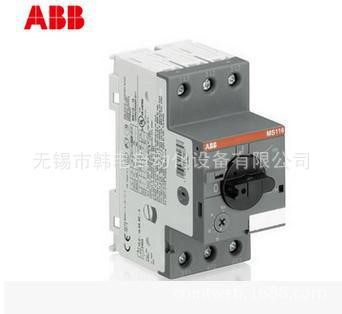 供应  ABB电动机起动器 MS116-10原厂 马达保护断路器保护断路器