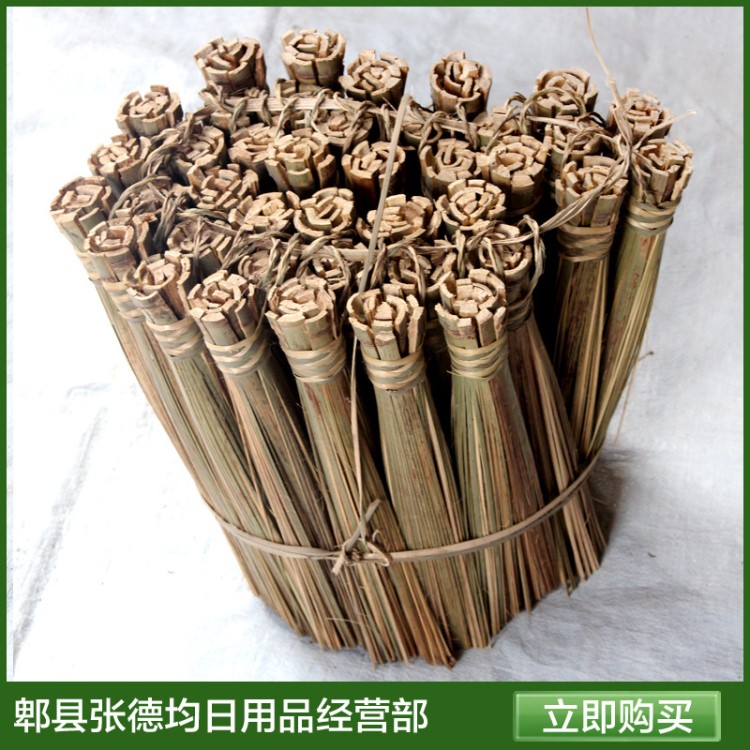 批發供應竹絲刷把 洗鍋竹刷清潔具  綠色環保不粘油竹刷把