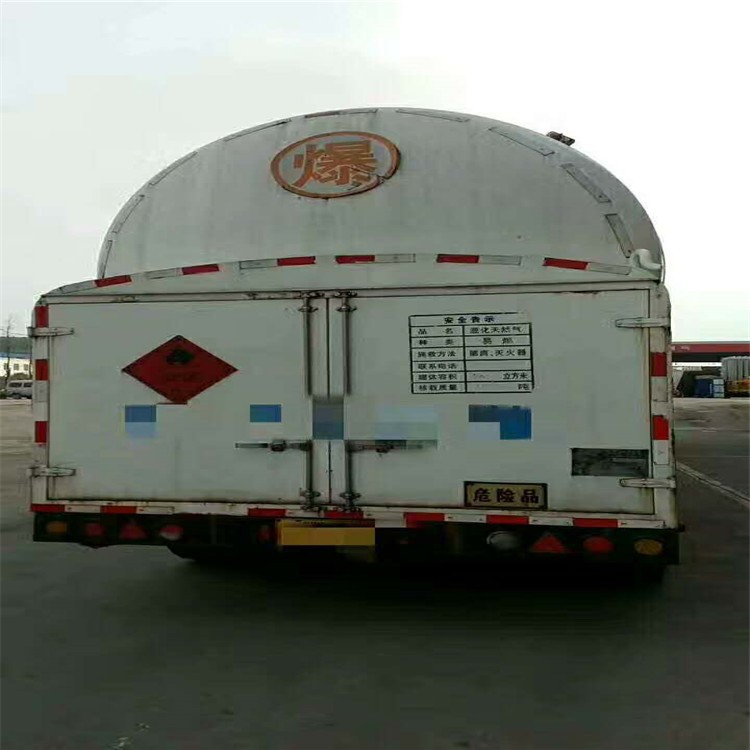 供應二手55立方LNG槽車 液罐車 液化天然氣運輸車 低溫液體儲罐