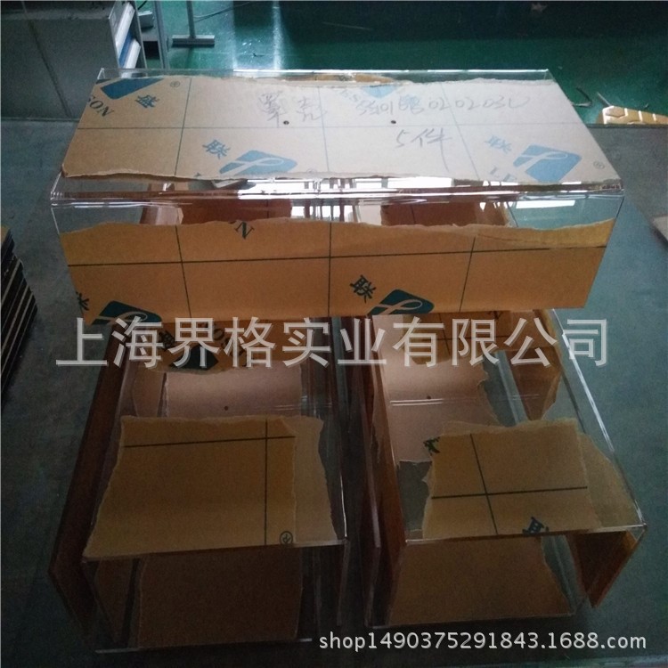 廠家供應(yīng)亞克力板材 機(jī)械護(hù)罩鋁合金門(mén)窗可定制亞克力盒子展示架