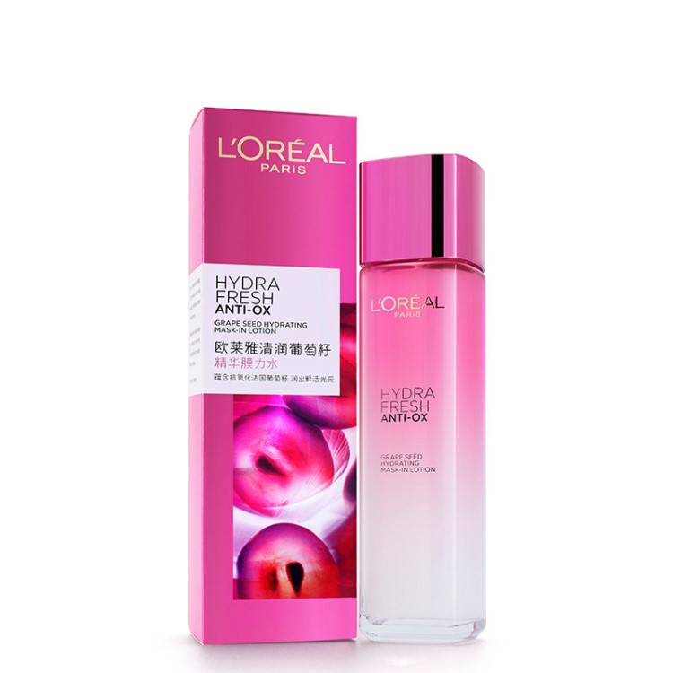 L&lsquo;oreal/歐萊雅清潤葡萄籽 精華膜力水