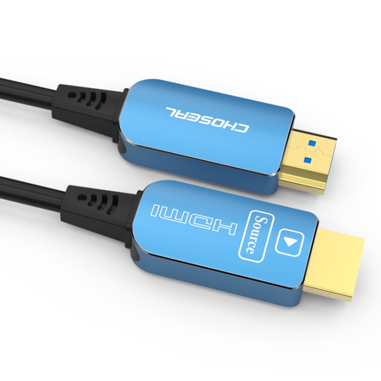 秋葉原（CHOSEAL） 光纖HDMI線 2.0HDMI光纖線4K高清連接線QS6807