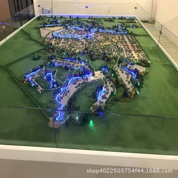 廠家制作 智能交通山體地形 展覽展示制作 沙盤制作