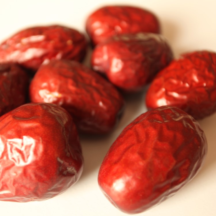 新疆特產和田大棗玉棗紅棗一級500g一袋休閑食品18年新貨一件代發