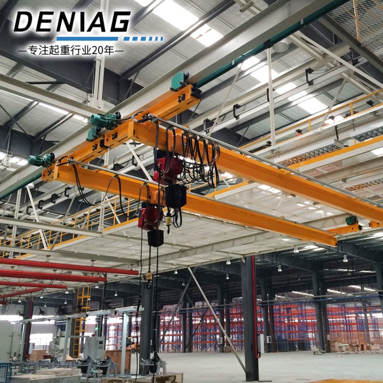 制造行車單梁起重機橋梁起重機式配鋼絲繩電動葫蘆起重機
