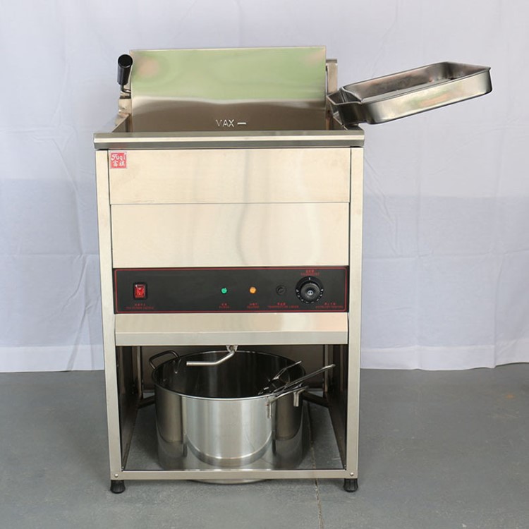 富祺商用大開(kāi)口立式電熱電炸爐 炸雞排DF-40L單缸大容量油炸鍋