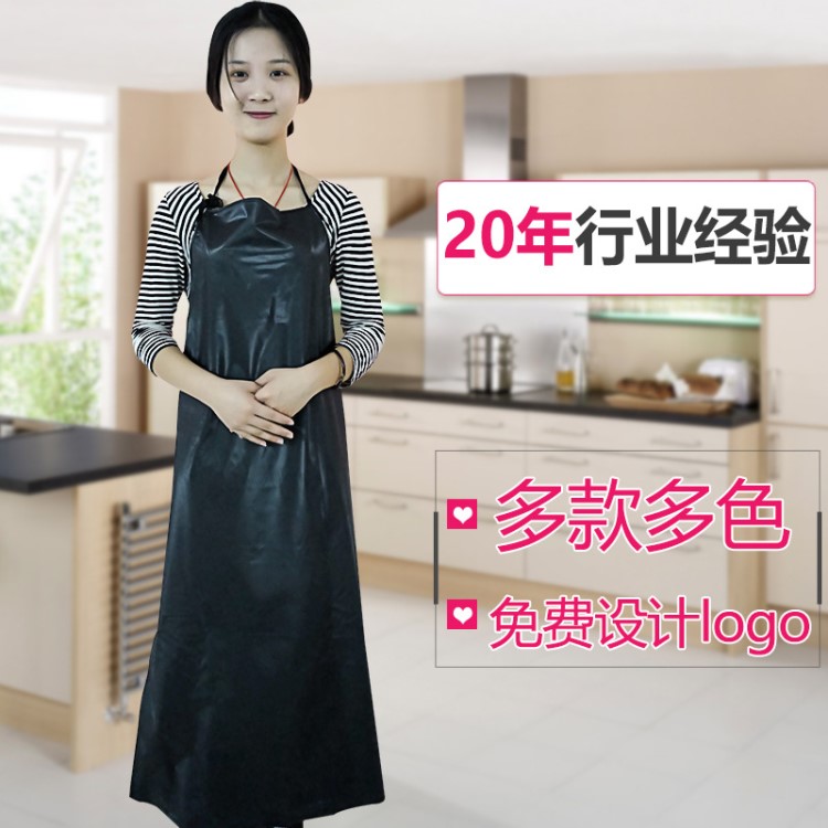 廠家批發(fā)耐磨廣告圍裙 耐油耐腐蝕雙層防水圍裙PVC圍裙批發(fā)定制