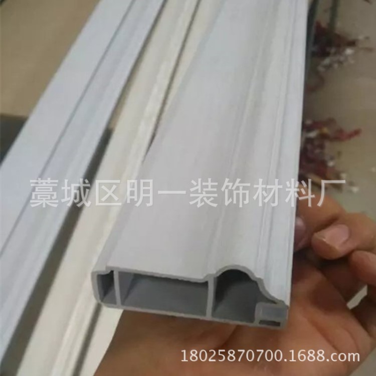 廠家直銷(xiāo)新型塑鋼櫥柜門(mén)材料 包覆櫥柜門(mén)型材  加工定做櫥柜門(mén)
