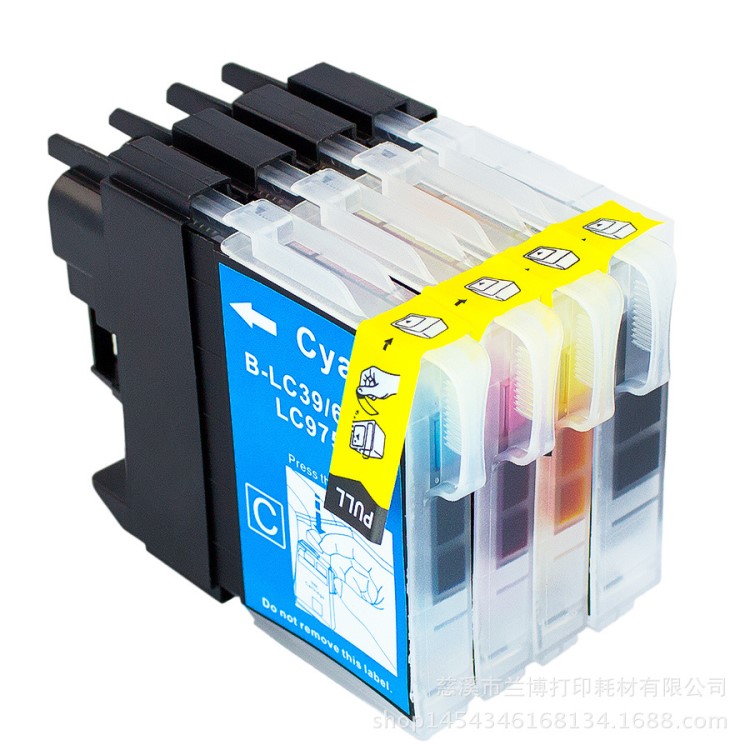 蘭博適用于兄弟Brother 975 MFC-J255W MFC-J220墨盒 975墨盒黑色