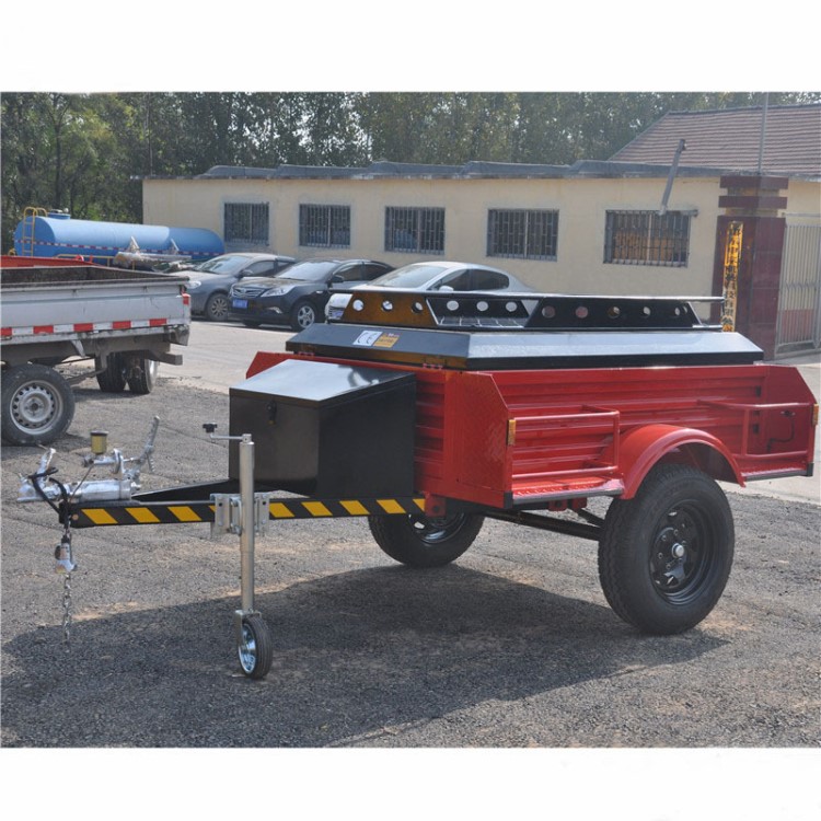 廠家生產(chǎn) 野營帳篷拖車 戶外越野拖車 野營車頂帳篷拖掛車