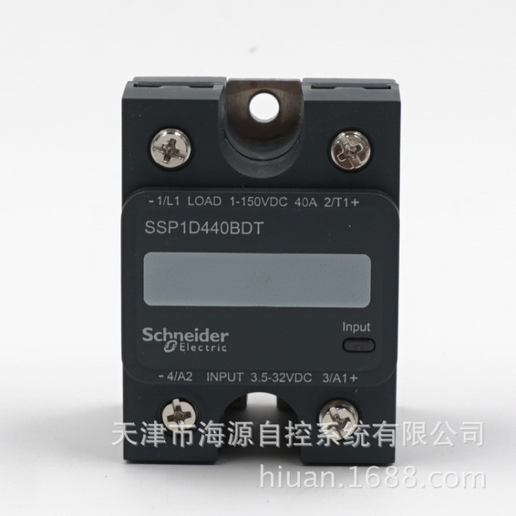 正規(guī)施耐德 固態(tài)繼電器 SSP1D440BDT控制電壓3.5-32VD  1-150VDC