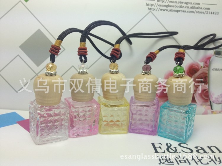 FM04A-8ML汽車掛件/香水瓶/玻璃瓶/空瓶子/精品車掛