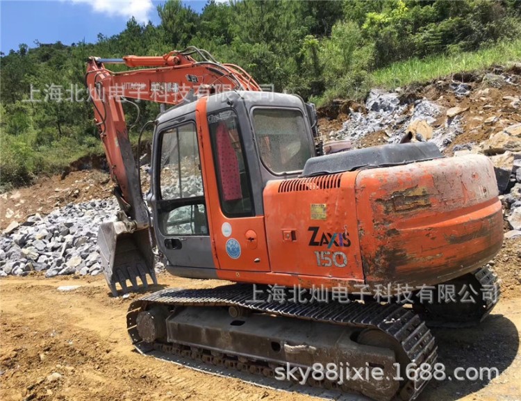 日本二手zx120鉤機/工地干活機12噸新款機/原版油漆發(fā)動機