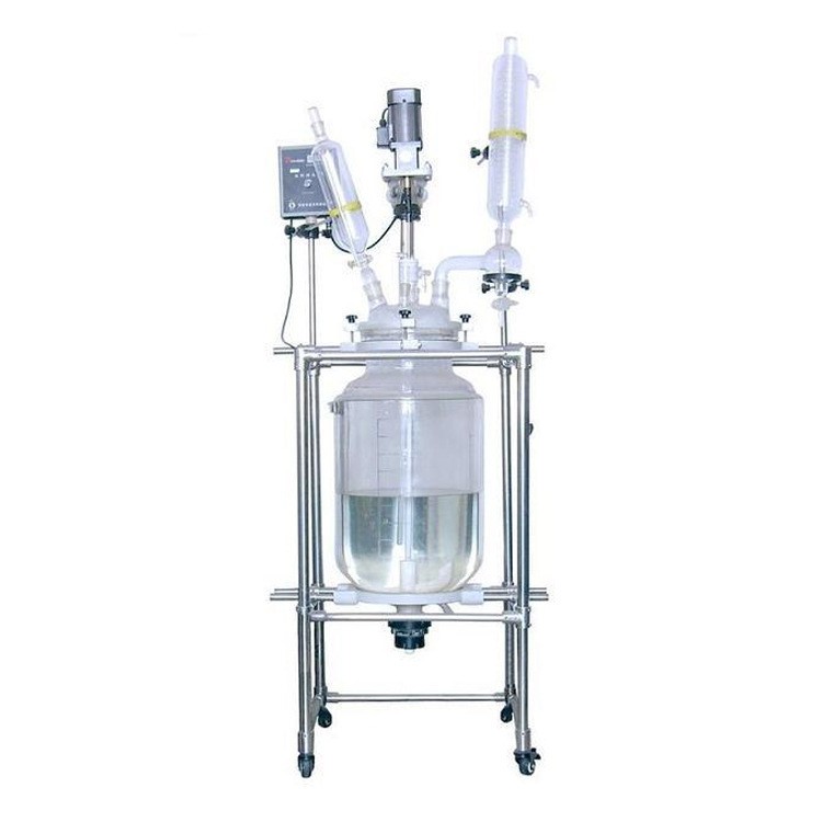 廠家直銷  高真空 50L YSF系列雙層玻璃反應(yīng)釜