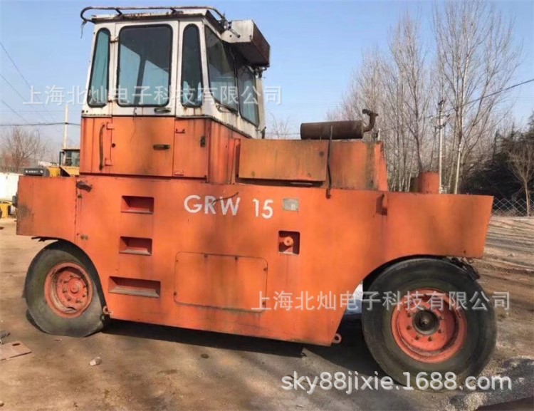 二手悍馬鐵三輪壓路機(jī)/二手悍馬雙驅(qū)雙鋼輪壓路機(jī)/15噸悍馬壓路機(jī)