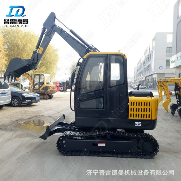 35挖掘機(jī) 小型工程機(jī)械全新微型挖掘機(jī) 破碎挖坑填埋小型挖掘機(jī)