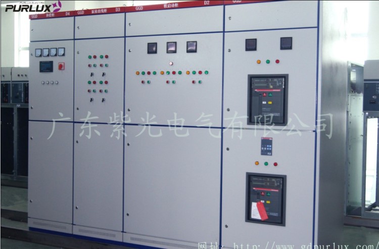廣東深圳GGD低壓配電柜 低壓開關(guān)柜 高低壓成套設(shè)備廠家-紫光電氣
