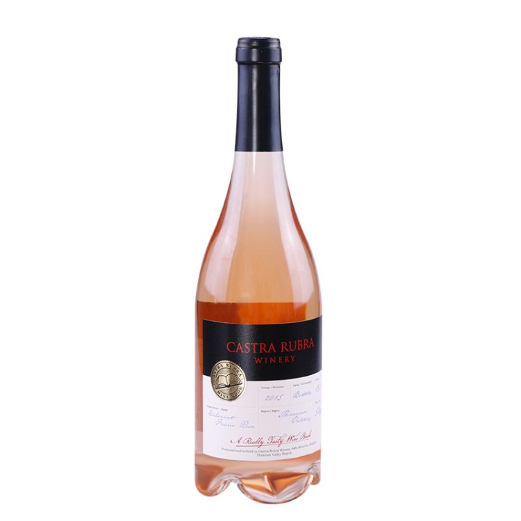 原瓶原裝卡斯特珍酒桃紅赤霞珠干白葡萄酒750ml 商務禮品好酒