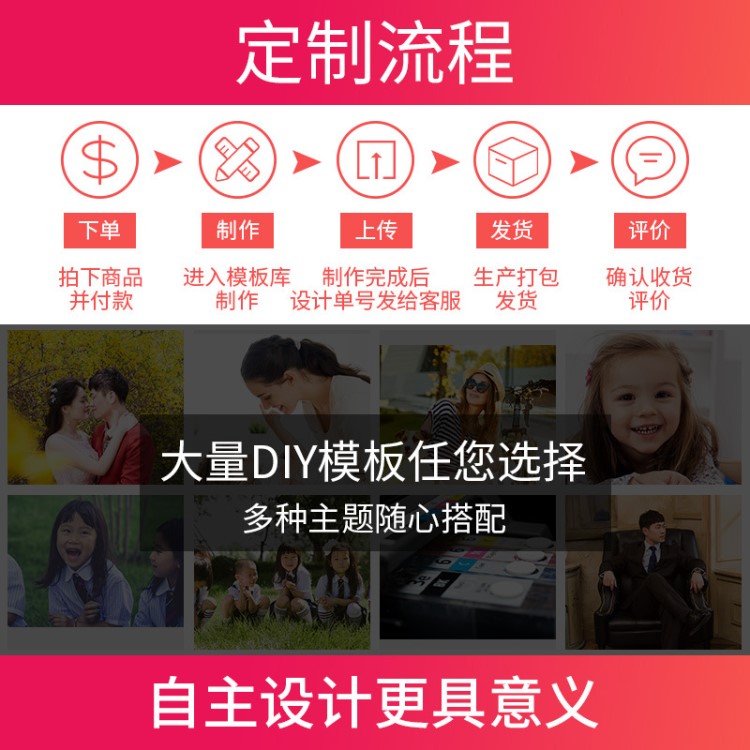 臺(tái)歷日歷定制2019年照片制作diy寶寶兒童創(chuàng)意擺件定制做企業(yè)辦公