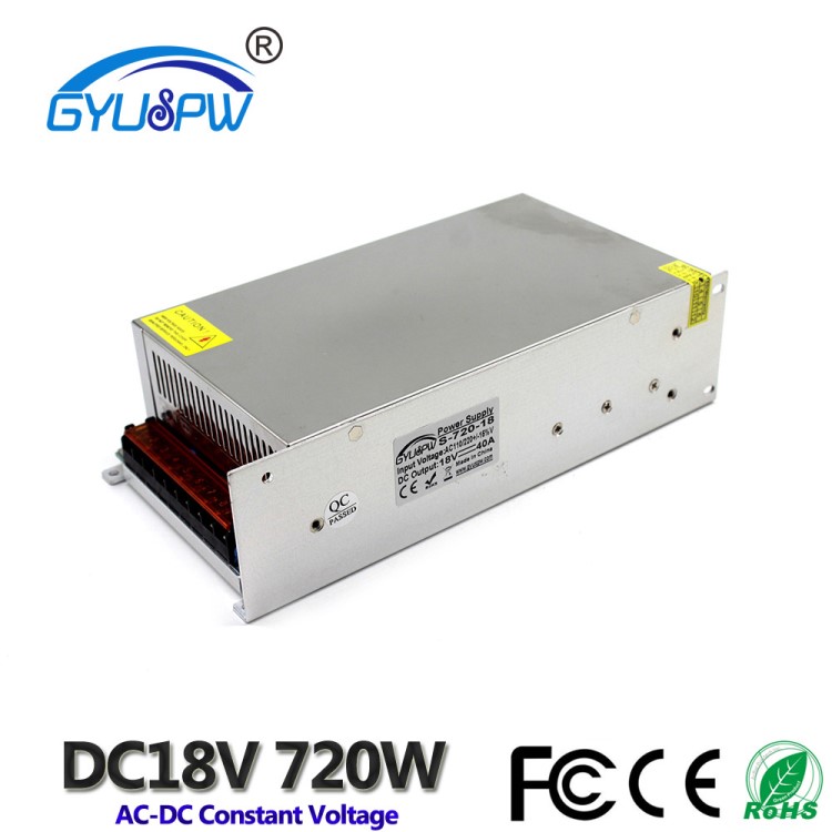 220v轉18v電源 40A720W電源 AC220V轉DC18V直流輸出穩(wěn)壓開關電源