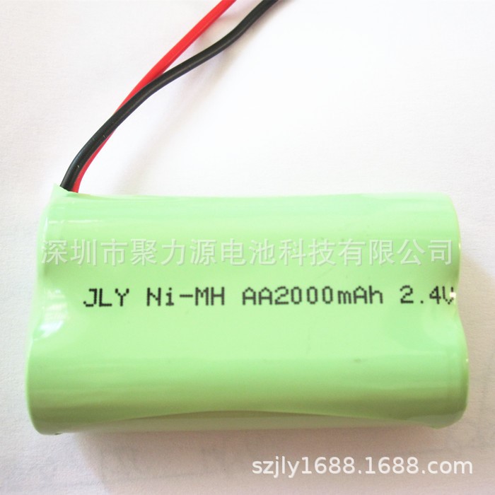 供应五号电池组/充电电池/镍氢电池AA2000MAH 2.4V充电电池组合