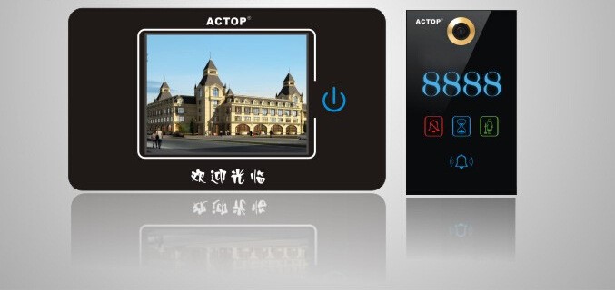 酒店專用可視門鈴 別墅智能可視門鈴 3.5寸電子門鈴 可視貓眼