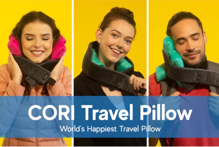 跨境貨源 Travel Pillow 多功能旅行枕 頸枕 按摩枕 圍脖枕新款