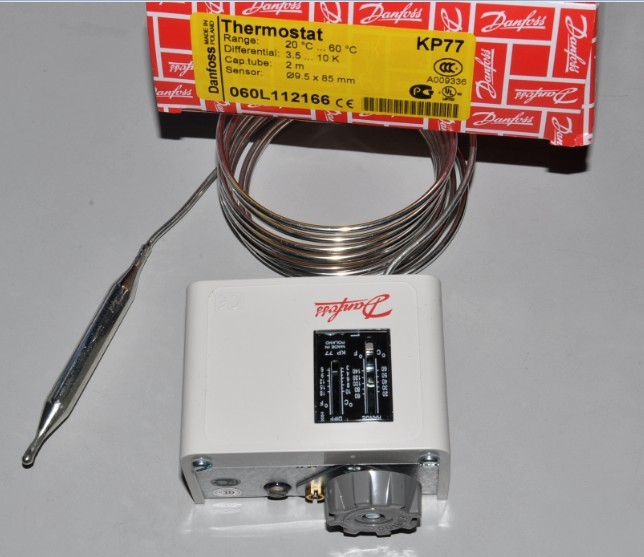 danfoss丹佛斯溫度開關(guān)KP77丹福斯工業(yè)型溫度控制器060L1121