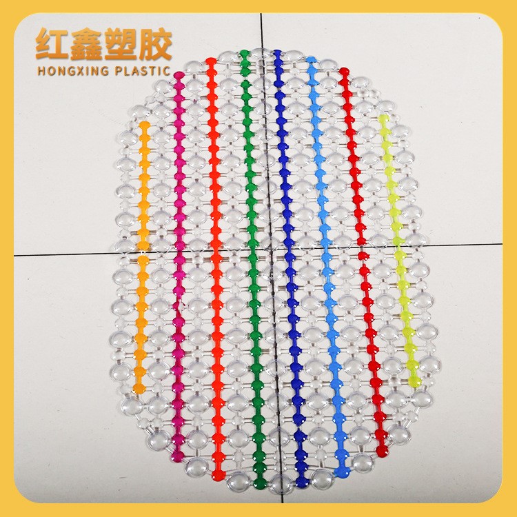 橡膠地墊pvc浴室防滑墊環保無毒拼接網格家用淋浴廚房專用批發