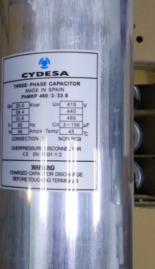 西班牙CYDESA电力电容器，CYDESA电抗器C.YDESA高低压电容器