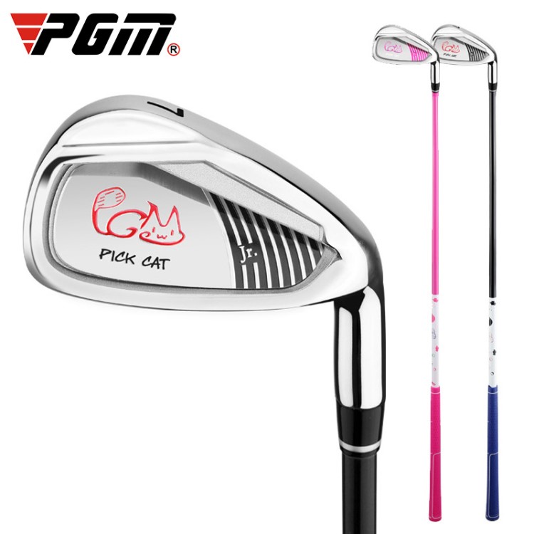廠家 PGM 高爾夫球桿 男童女童 7號鐵 兒童初學球具 不銹鋼鐵桿