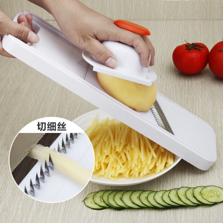 擦菜板燒烤插子蓮藕可調(diào)節(jié)厚度刨絲器土豆絲切絲切片切菜全能創(chuàng)