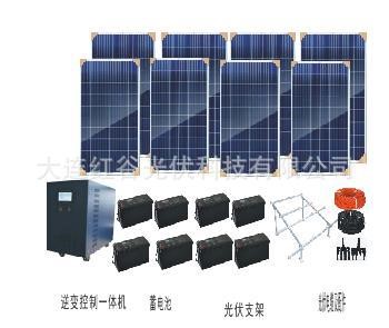 家用太陽能光伏離網(wǎng)發(fā)電系統(tǒng)1KW-100kw 3KW 5KW 8KW 10KW 30KW