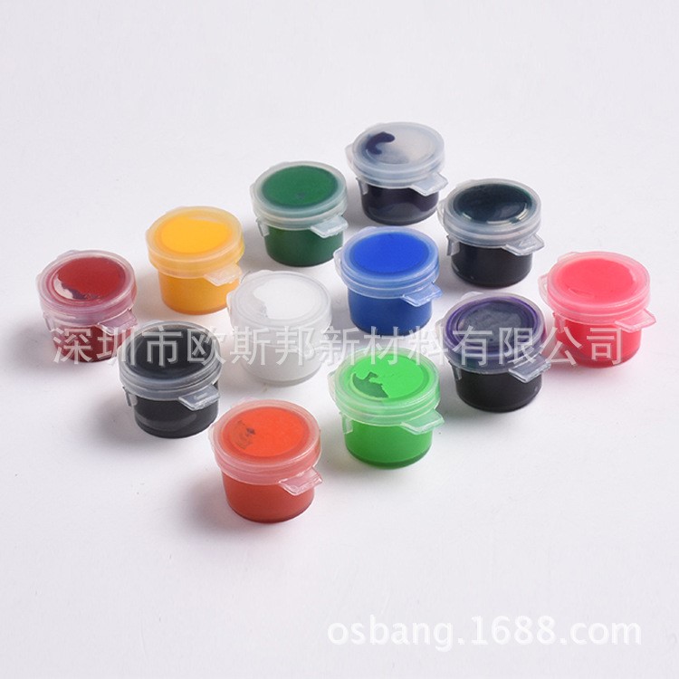 高濃縮色精 環氧樹脂染色劑13色DIY水晶滴膠工藝品色膏 油性色漿