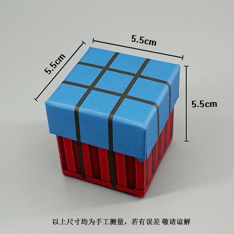 蛋糕裝飾擺件插件空投箱道具模型蛋糕機箱生日禮物擺件裝飾用品