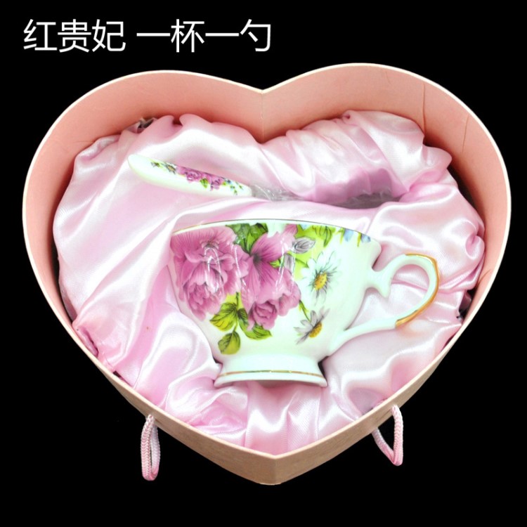 景德鎮(zhèn)實(shí)用陶瓷創(chuàng)意廣告贈(zèng)品咖啡杯套裝定制logo新奇日用百貨