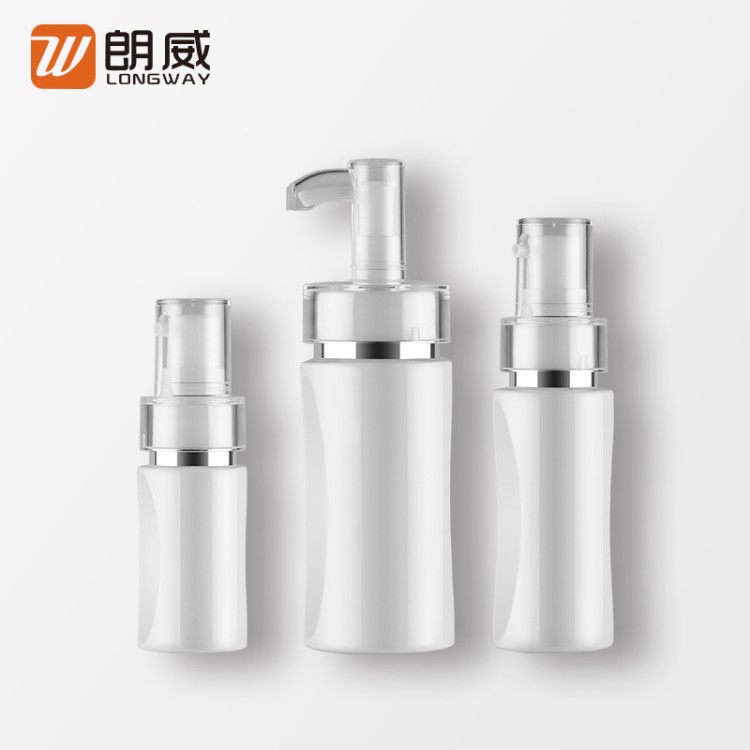 35ml PET收腰瓶 乳液按压挤压瓶 旅行化妆品分装瓶 乳液瓶空瓶