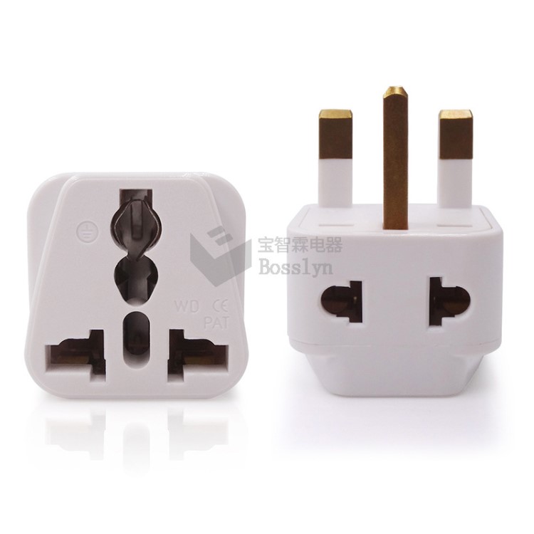多功能英標插頭轉換器 出口英國香港新馬泰英規手機充電轉接頭