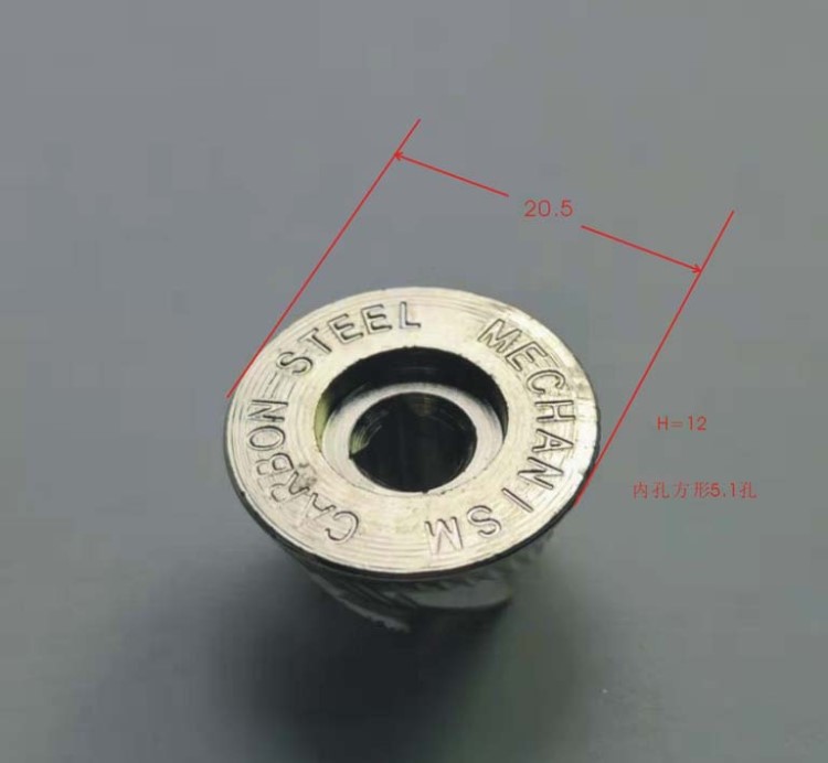 胡椒研磨器機芯、磨盤磨芯、內外牙（常規23.8）