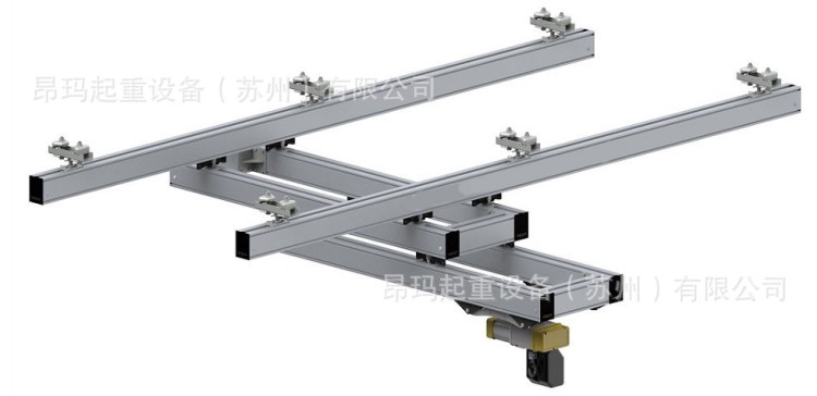 江蘇125kg鋁合金懸掛起重機(jī)鋁合金軌道配件廠家定制生產(chǎn)