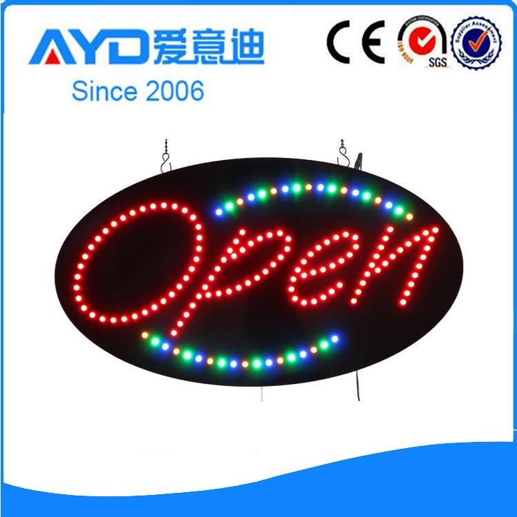 LED OPEN 广告招牌简易门头广告牌批发出口LED SIGN Board