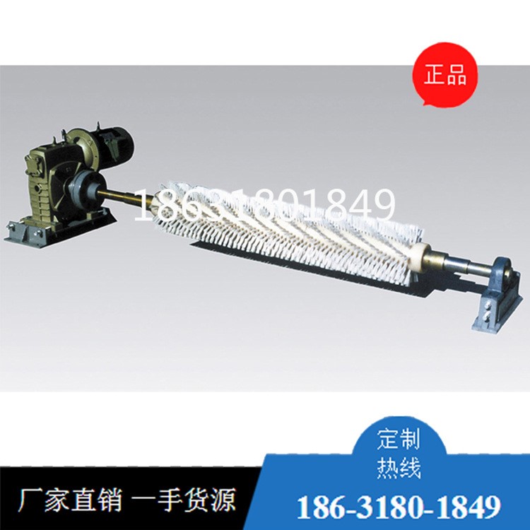 電動毛刷清掃器 衡水毛刷清掃器廠家 毛刷輥定制型號