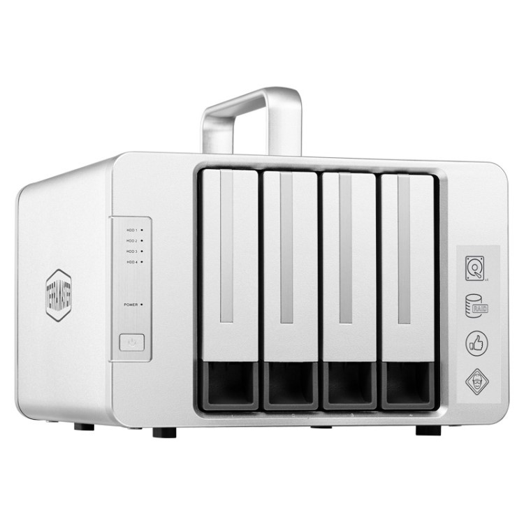 鐵威馬雷電3直連存儲，D4 THUNDERBOLT&trade; 3 四盤位專業級磁盤陣列