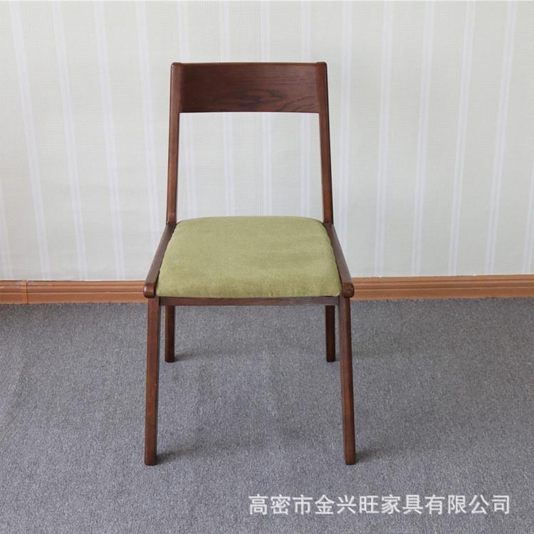 環保實木餐椅原木座板椅 靠背椅健康實木家具 直銷各種尺寸可訂做