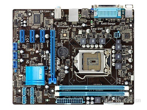 Asus/華碩H61M-K -E 臺式機家用游戲電腦主板1155針 DDR3集顯小板