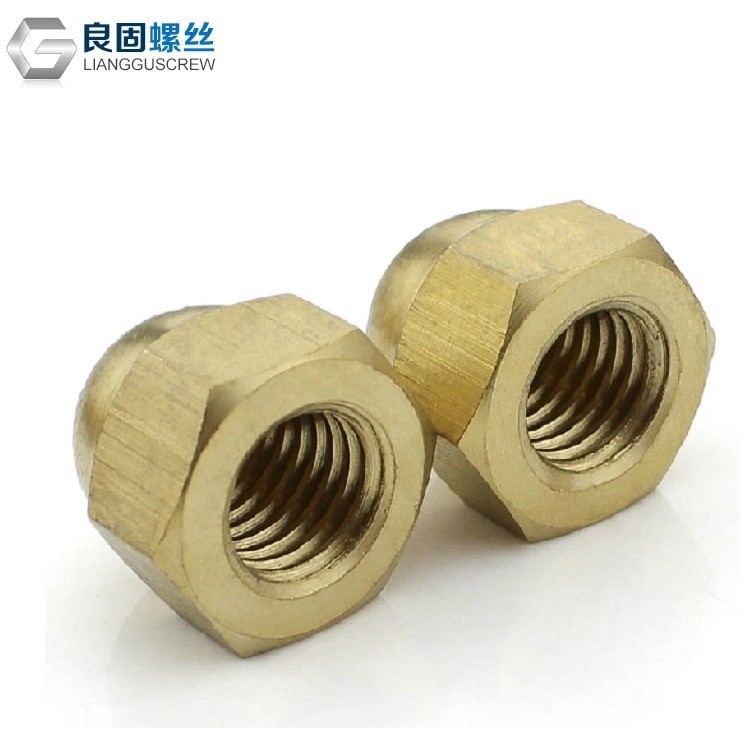 銅螺母 蓋型螺帽 六角銅螺母 蓋形螺母