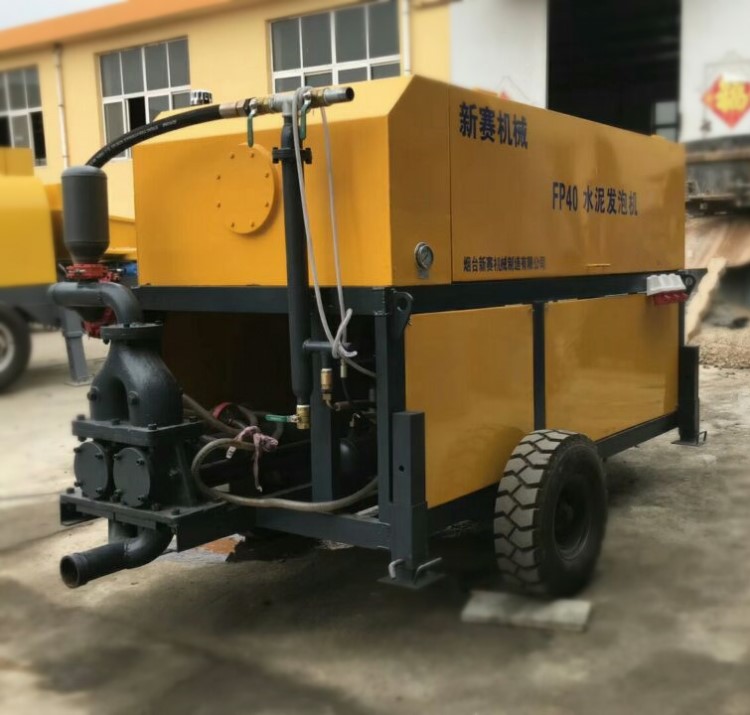 水泥發泡機 發泡水泥機械 水泥混凝土發泡設備 垂直120米輸送料